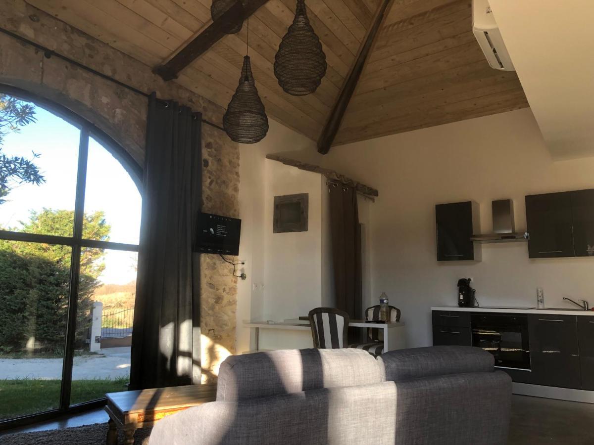 Вилла Domaine Chamarel Saint-Paulet-de-Caisson Экстерьер фото