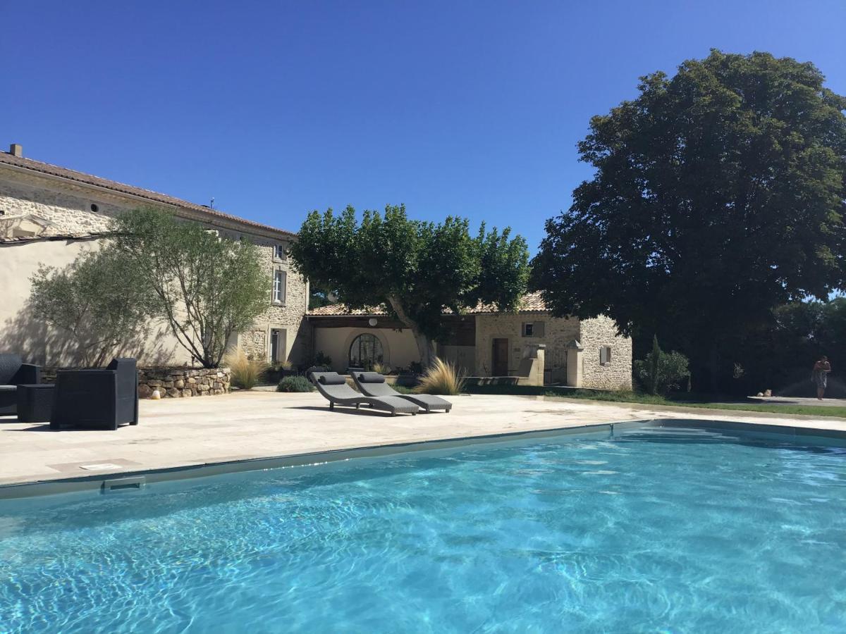 Вилла Domaine Chamarel Saint-Paulet-de-Caisson Экстерьер фото